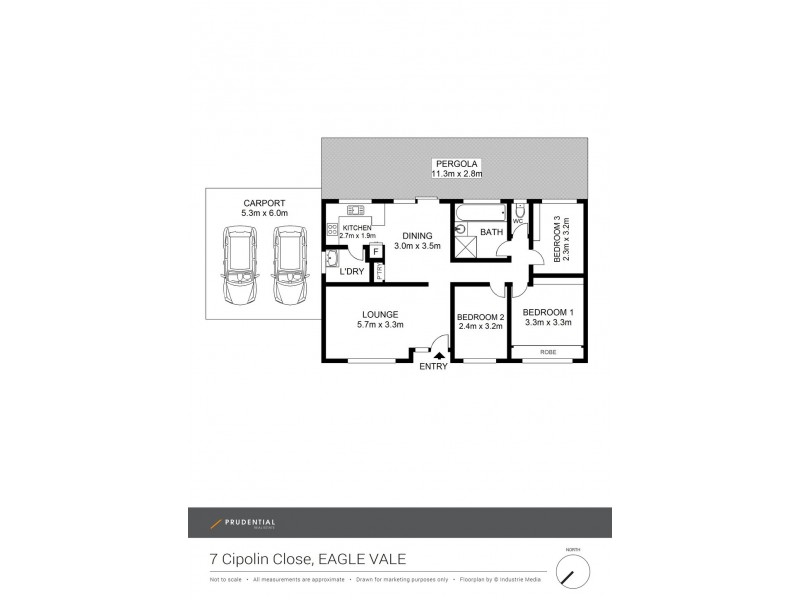 7 Cipolin Close, Eagle Vale NSW 2558 Floorplan