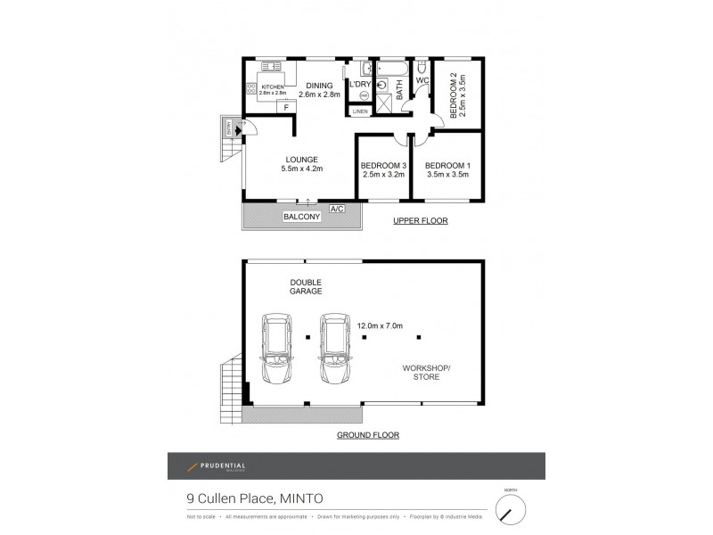 9 Cullen Place, Minto NSW 2566 Floorplan