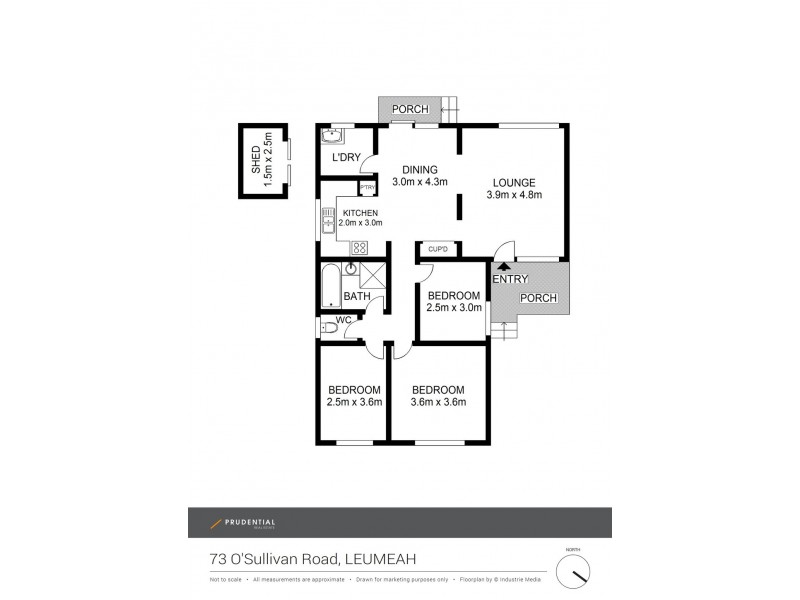 73 O’Sullivan Road, Leumeah NSW 2560 Floorplan
