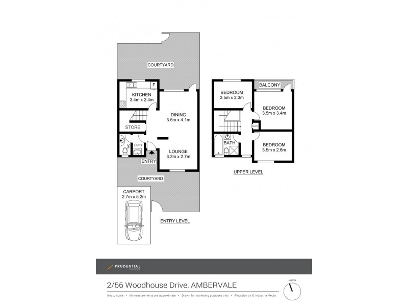 2/56 Woodhouse Drive, Ambarvale NSW 2560 Floorplan