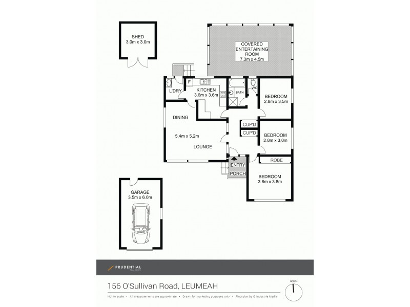 156 O’Sullivan Road, Leumeah NSW 2560 Floorplan