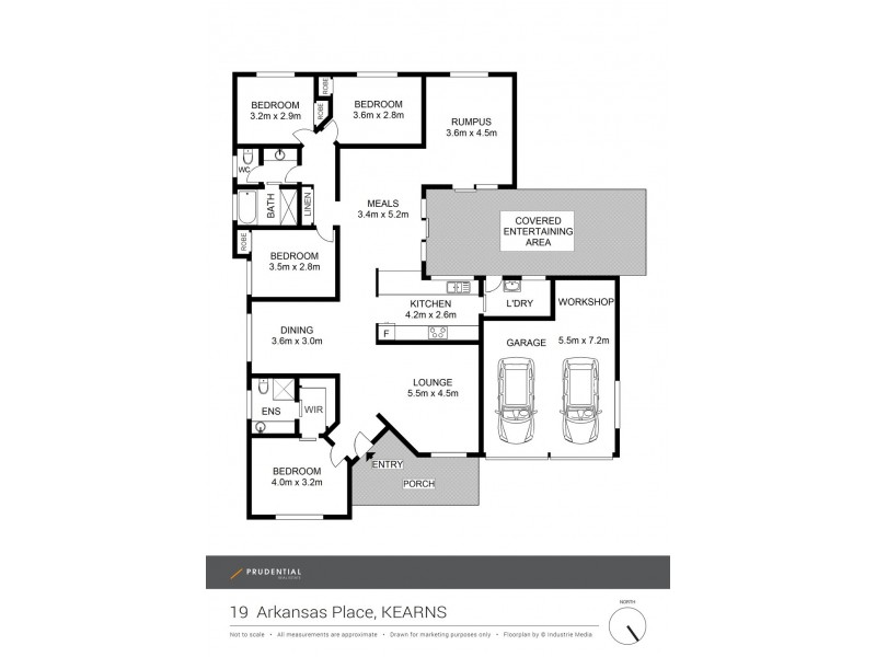 19 Arkansas Place, Kearns NSW 2558 Floorplan