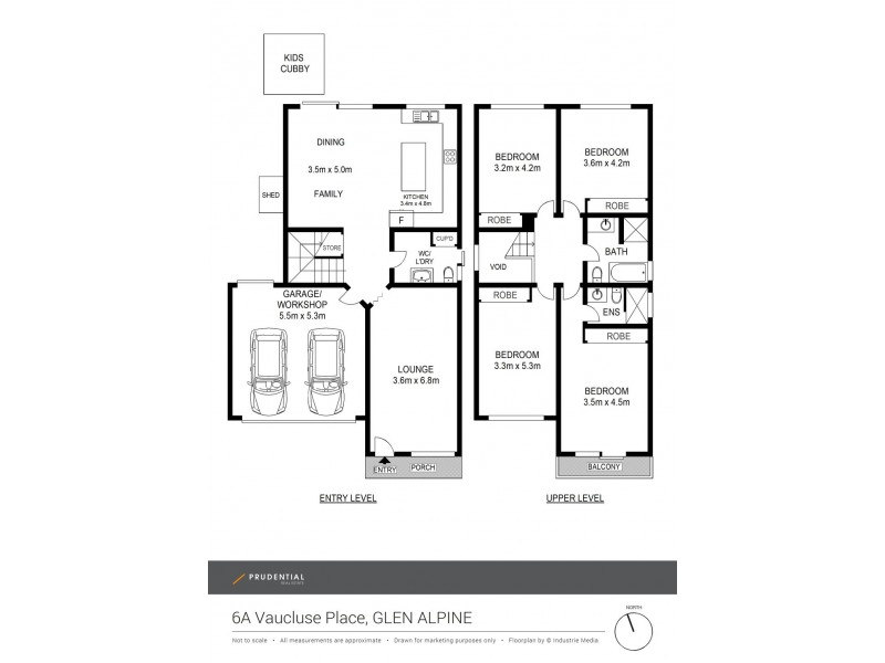 6A Vaucluse Place, Glen Alpine NSW 2560 Floorplan