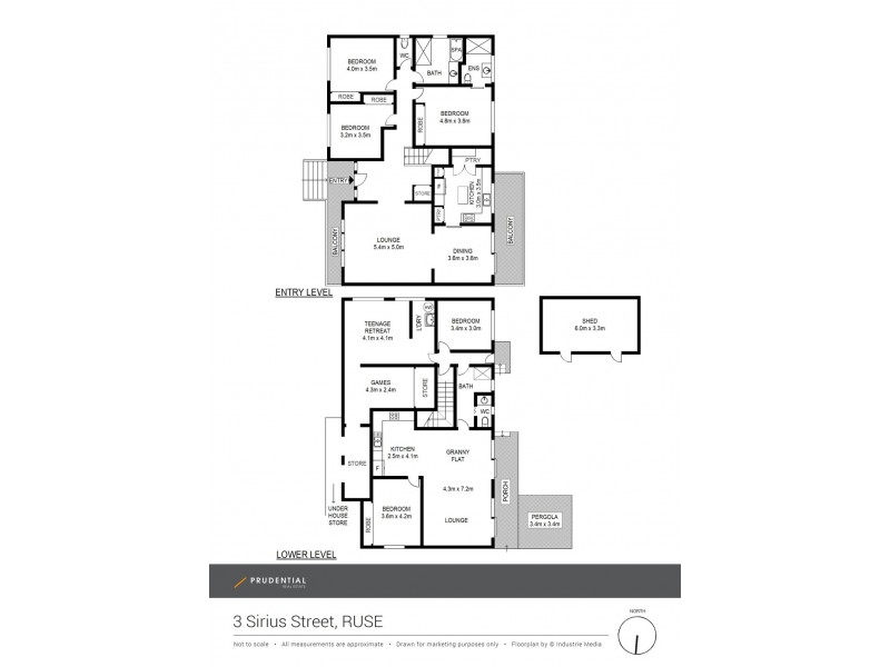 3 and 3A Sirius Street, Ruse NSW 2560 Floorplan