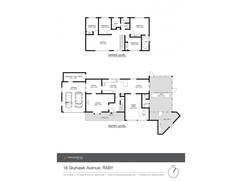 16 Skyhawk Avenue, Raby NSW 2566 Floorplan