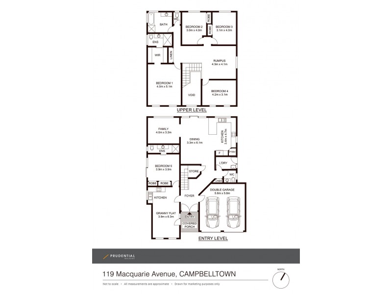 119 Macquarie Avenue, Campbelltown NSW 2560 Floorplan