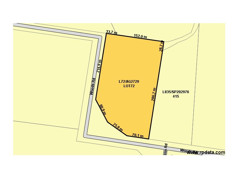 L72 Woods Road, Ramsay QLD 4358