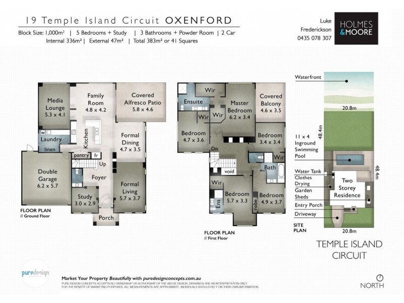 19 Temple Island Circuit, Oxenford QLD 4210 Floorplan