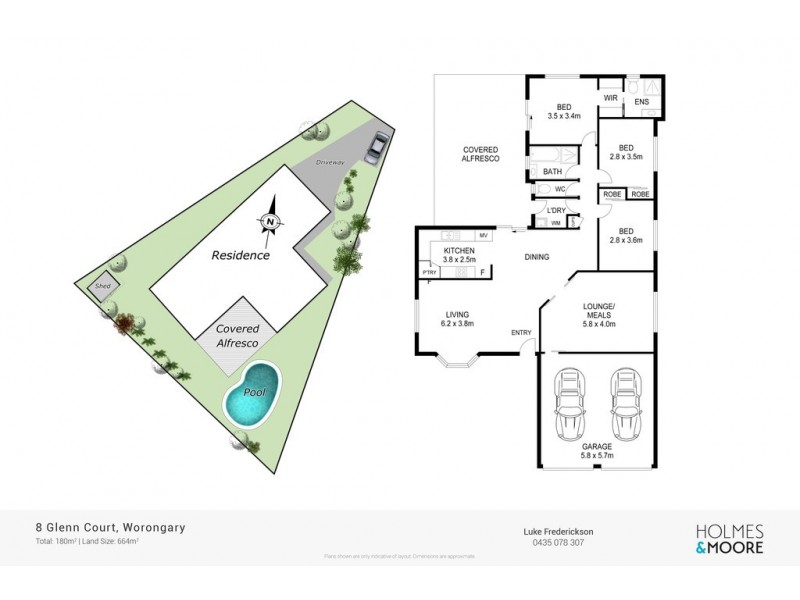 8 Glenn Court, Worongary QLD 4213 Floorplan