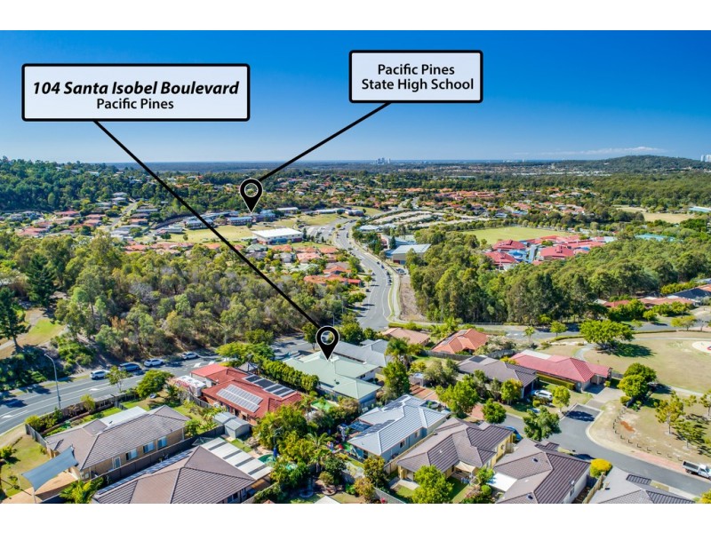 104 SANTA ISOBEL BOULEVARD, Pacific Pines QLD 4211