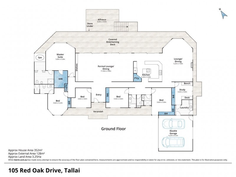 105-107 Red Oak Drive, Tallai QLD 4213 Floorplan