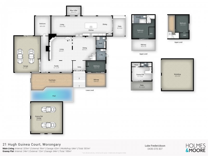 21 Hugh Guinea Court, Worongary QLD 4213 Floorplan