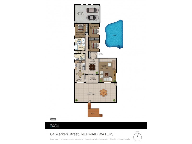 84 Markeri Street, Mermaid Waters QLD 4218 Floorplan