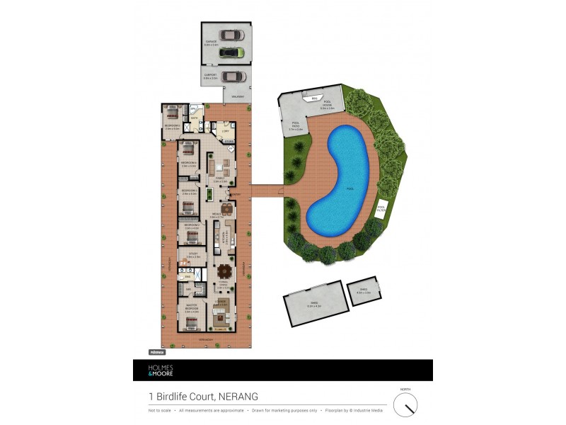 1 Birdlife Court, Nerang QLD 4211 Floorplan