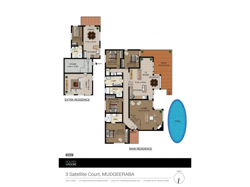 3 Satellite Court, Mudgeeraba QLD 4213 Floorplan