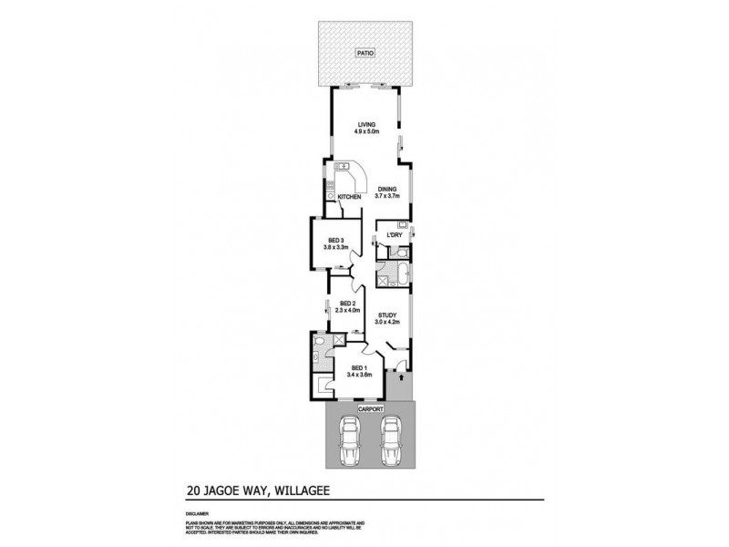 20 Jagoe Loop, Willagee WA 6156 Floorplan