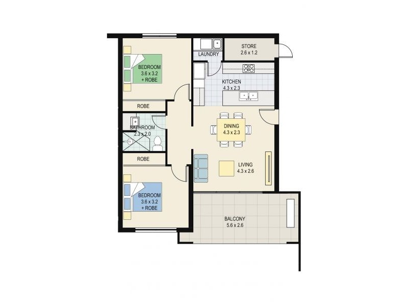 U46/55 Flourish Loop, Atwell WA 6164 Floorplan