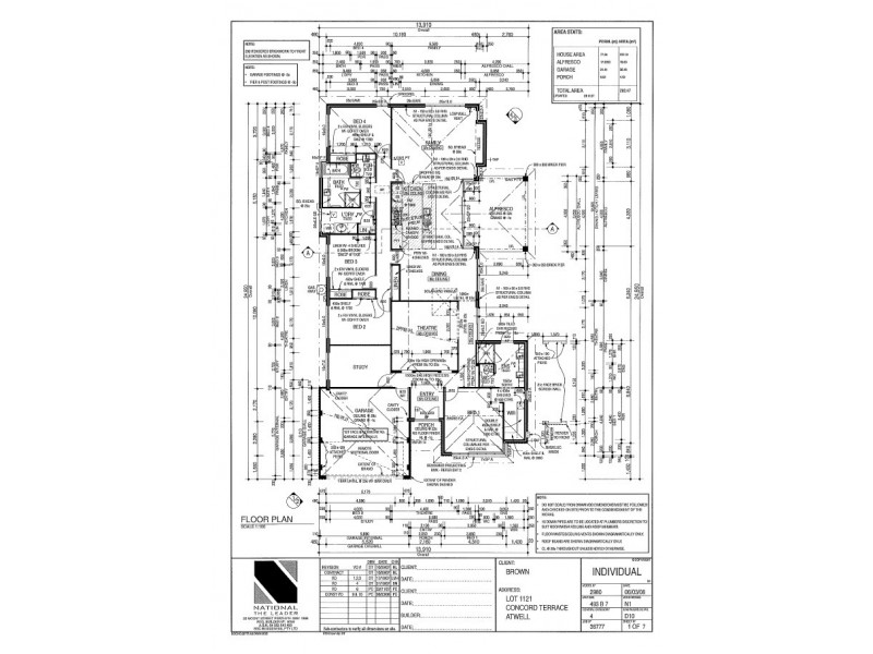65 Concord Terrace, Atwell WA 6164 Floorplan