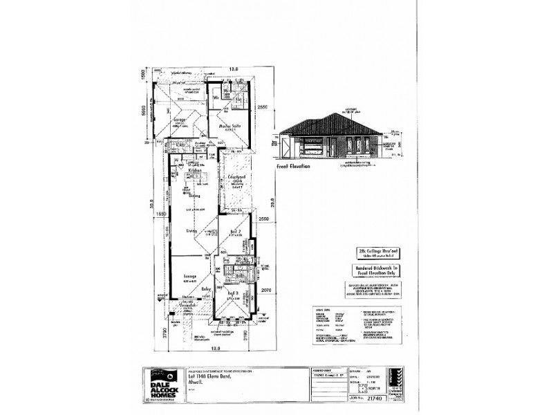 14 Elemi Bend, Atwell WA 6164 Floorplan