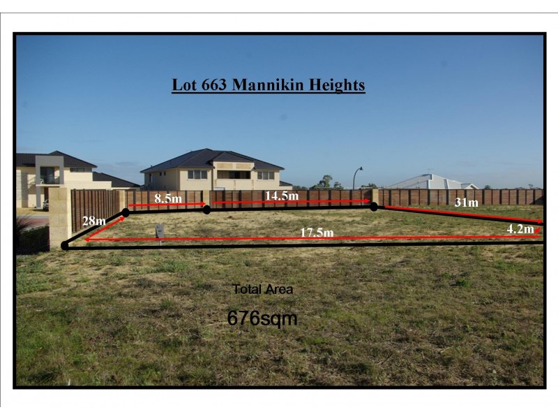 Lot 663 Mannikin Heights, Beeliar WA 6164