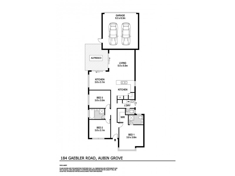 184 Gaebler Road, Aubin Grove WA 6164 Floorplan
