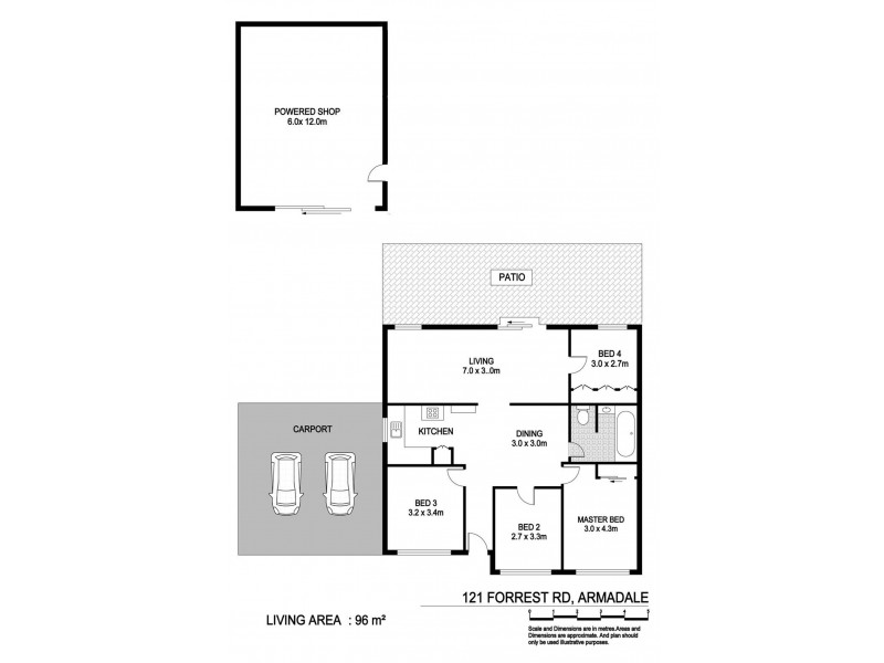 121 Forrest Road, Armadale WA 6112 Floorplan