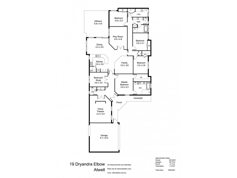 19 Dryandra Elbow, Atwell WA 6164 Floorplan
