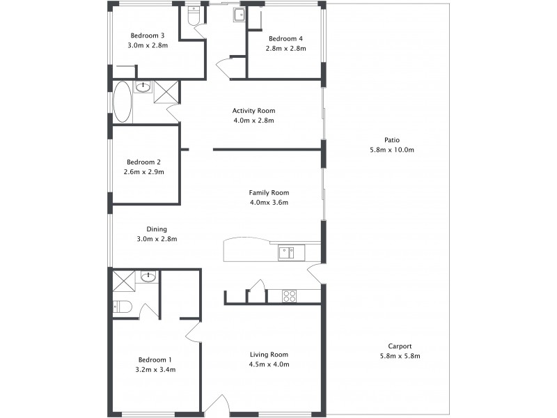 16 Turnbull Close, Atwell WA 6164 Floorplan