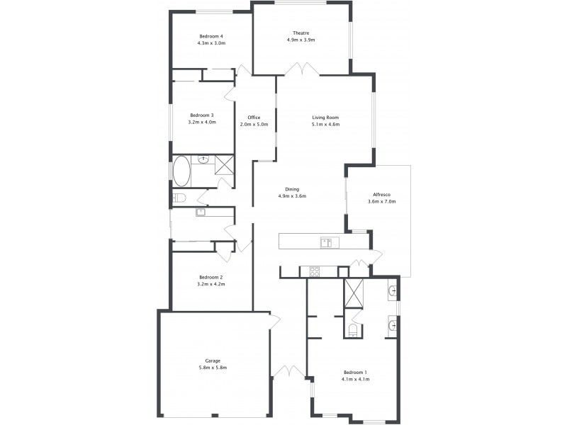 52 Durango Turn, Aubin Grove WA 6164 Floorplan