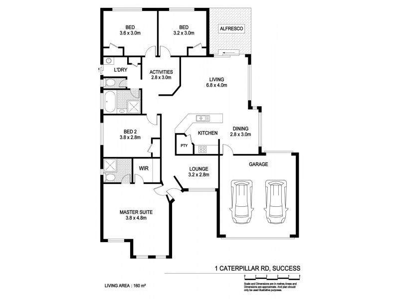 1 Caterpillar Road, Success WA 6164 Floorplan