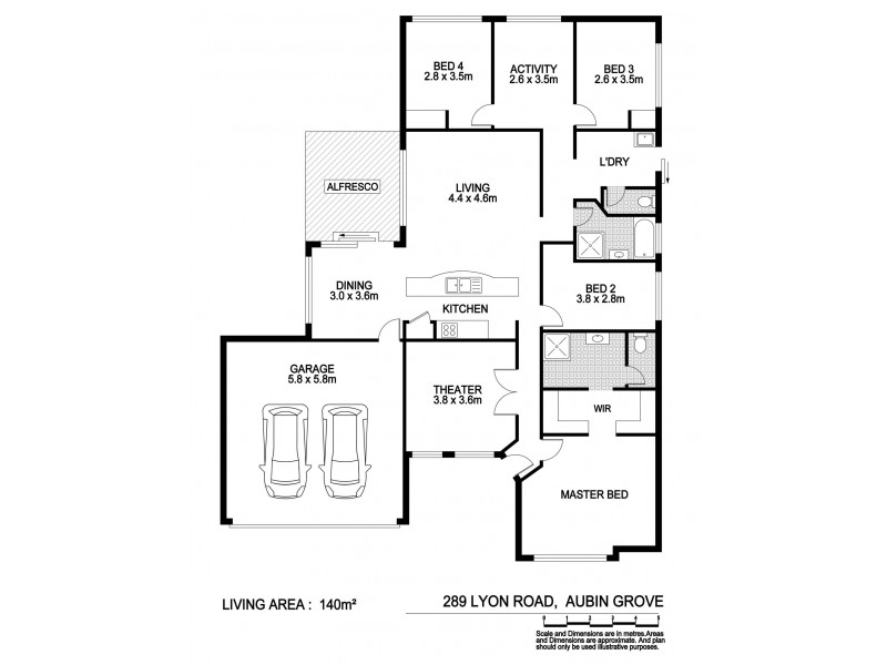 289 Lyon Road, Aubin Grove WA 6164 Floorplan