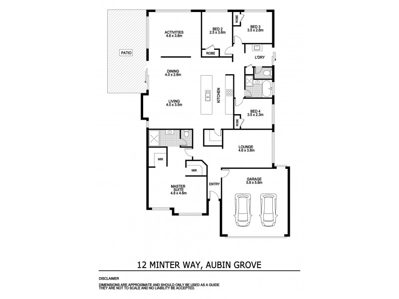 12 Minter Way, Aubin Grove WA 6164 Floorplan