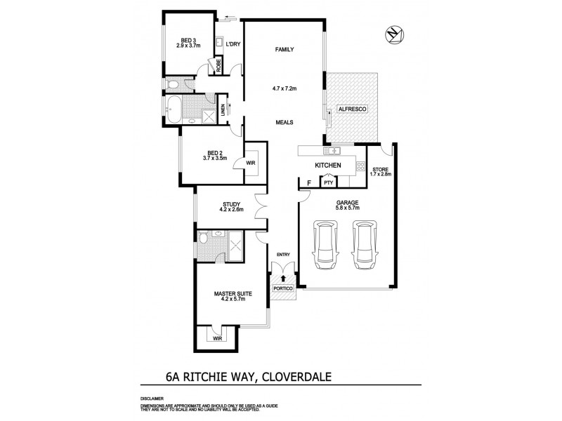 6A Ritchie Way, Cloverdale WA 6105 Floorplan