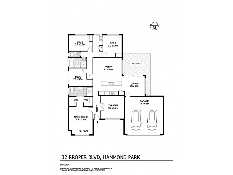 32 Roper Boulevard, Hammond Park WA 6164