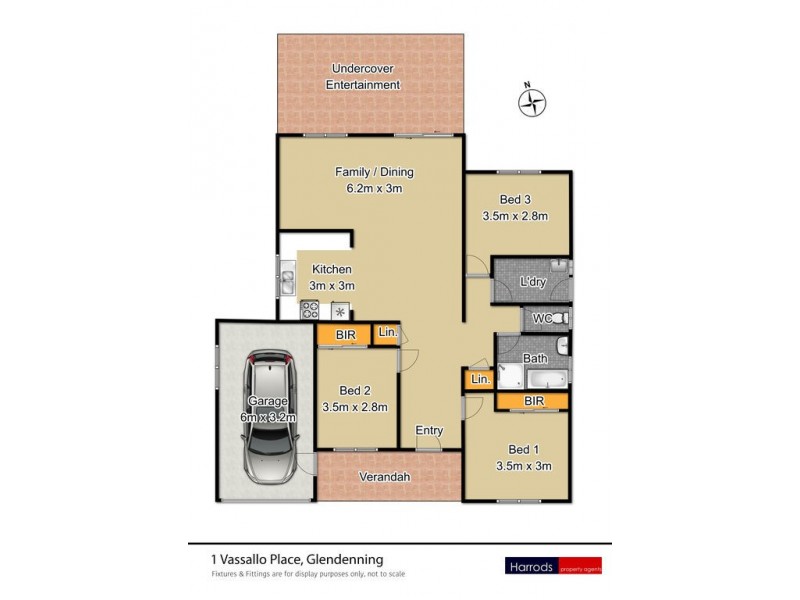 1 Vassallo Place, Glendenning NSW 2761 Floorplan