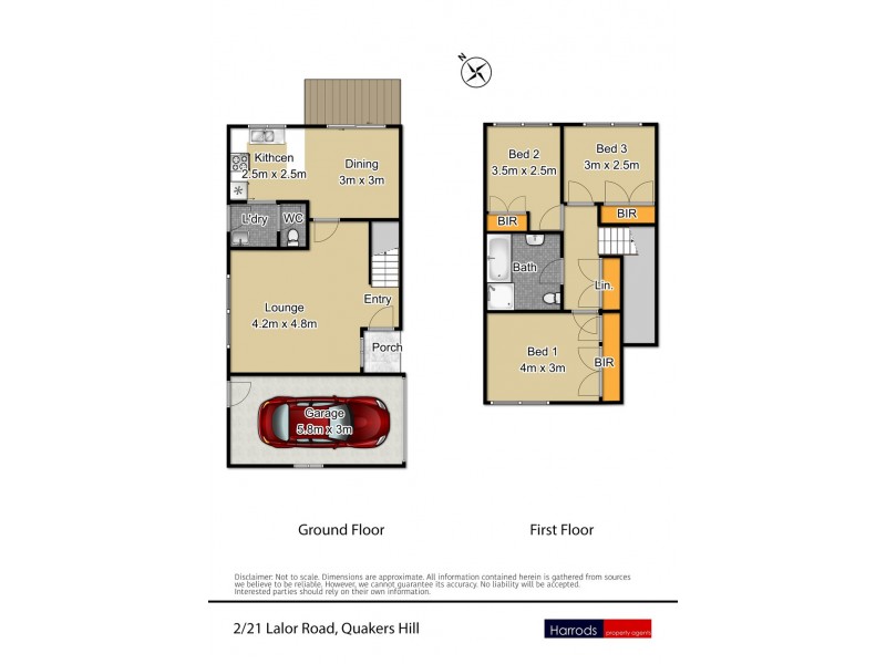 21B Lalor Road, Quakers Hill NSW 2763 Floorplan