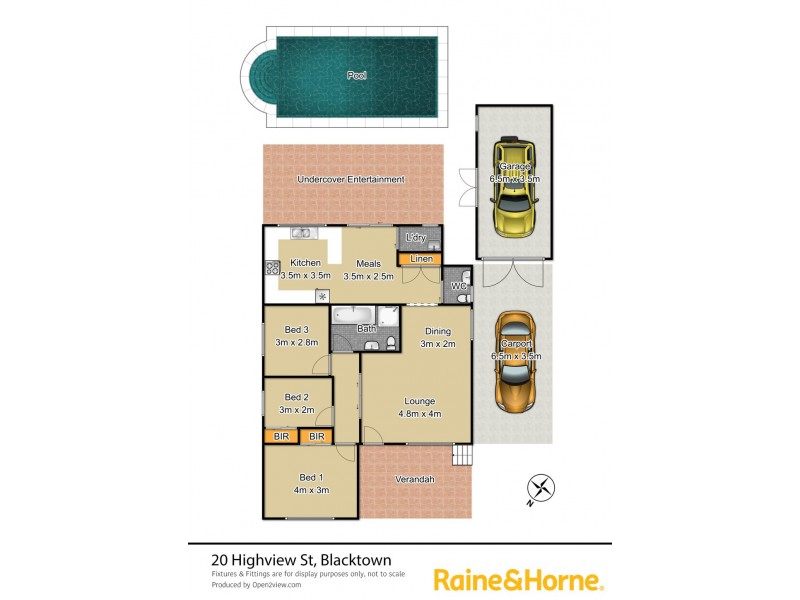 20 Highview Street, Blacktown NSW 2148 Floorplan