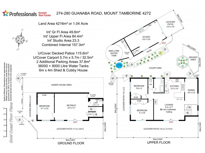 274-280 Guanaba Road, Tamborine Mountain QLD 4272 Floorplan