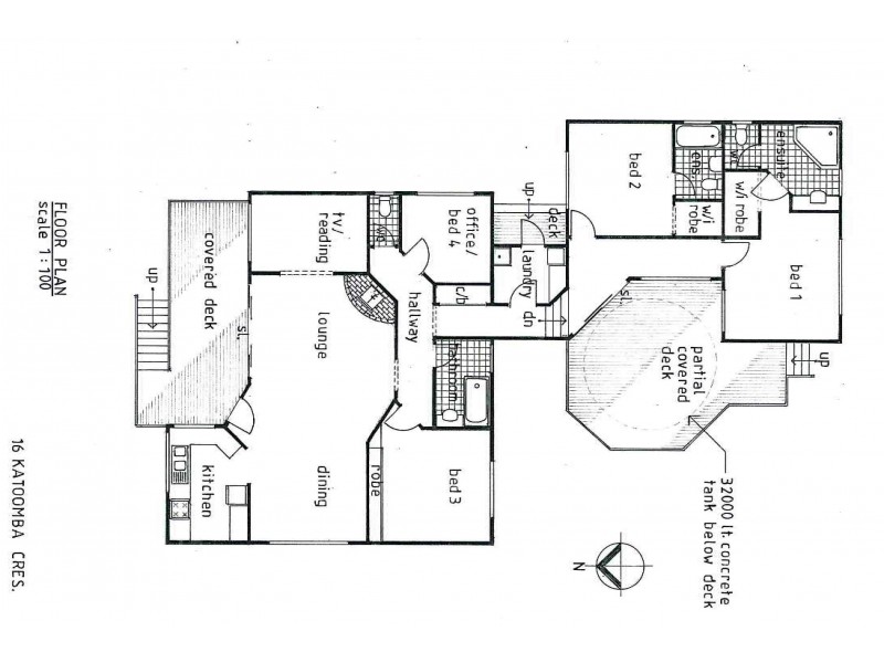 16 Katoomba Crescent, Tamborine Mountain QLD 4272 Floorplan