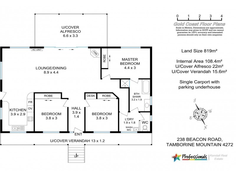 238 Beacon Road, Tamborine Mountain QLD 4272 Floorplan