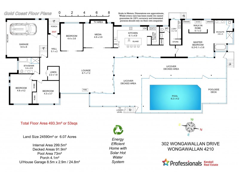 302 Wongawallan Drive, Wongawallan QLD 4210 Floorplan