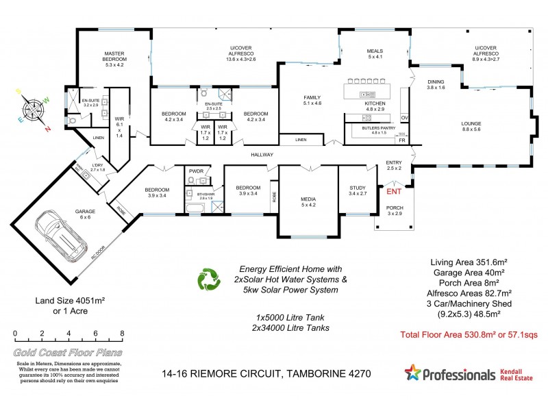 14-16 Riemore Circuit, Tamborine QLD 4270 Floorplan