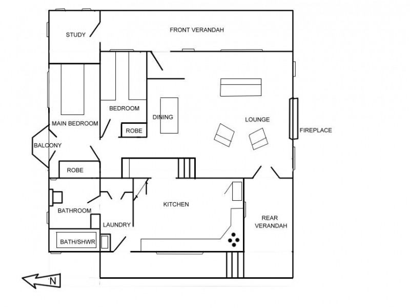 489 Main Western Road, Tamborine Mountain QLD 4272 Floorplan