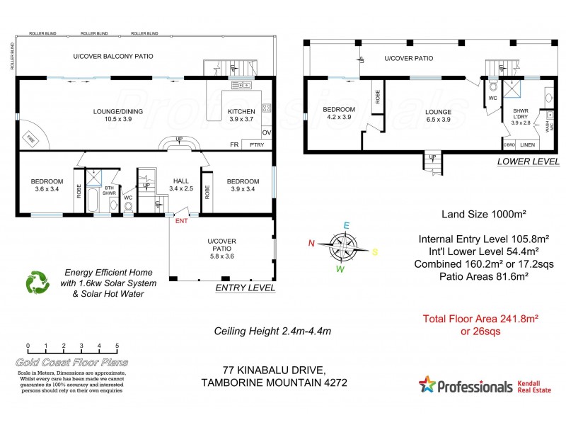 77 Kinabalu Drive, Tamborine Mountain QLD 4272 Floorplan