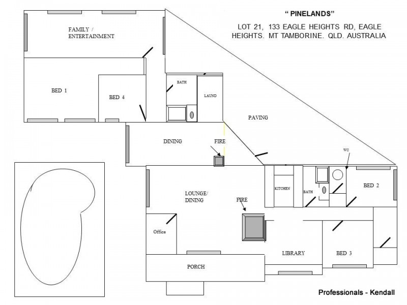 133 Eagle Heights Road, Tamborine Mountain QLD 4272 Floorplan