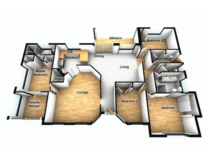 5 Mayon Court, Tamborine Mountain QLD 4272 Floorplan
