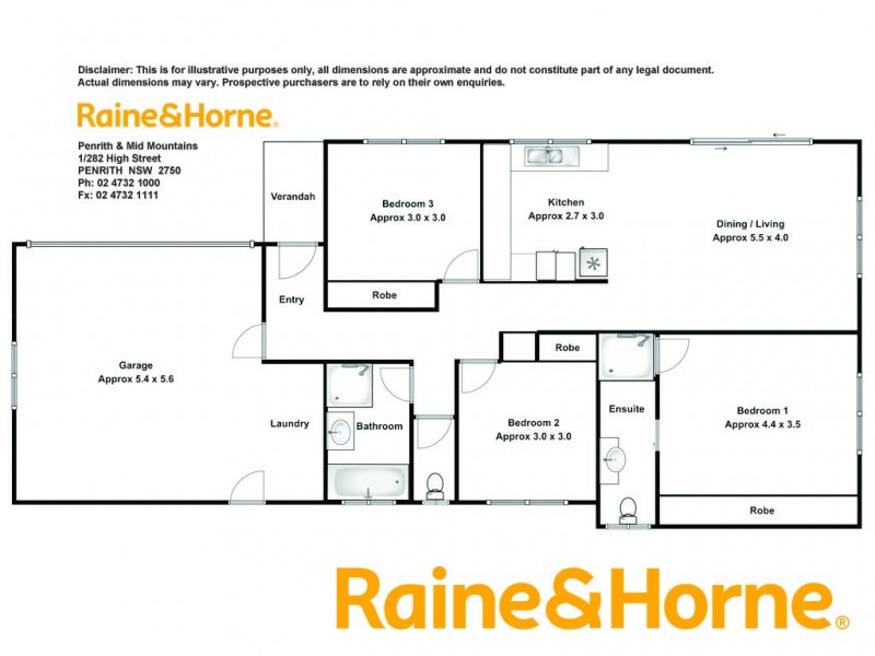 Lot 3/47 JAMISON ROAD, Kingswood NSW 2747 Floorplan