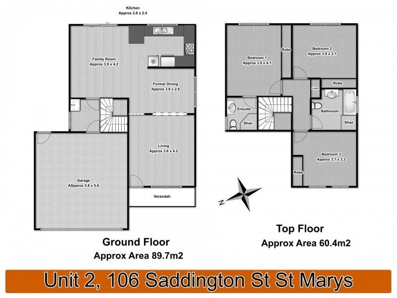2/100-104 SADDINGTON STREET, St Marys NSW 2760 Floorplan