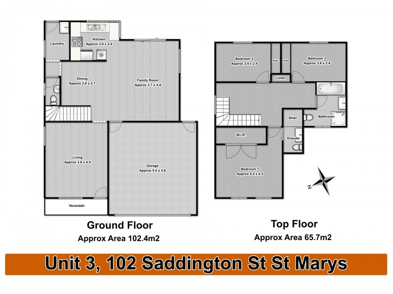 3/102 SADDINGTON STREET, St Marys NSW 2760 Floorplan