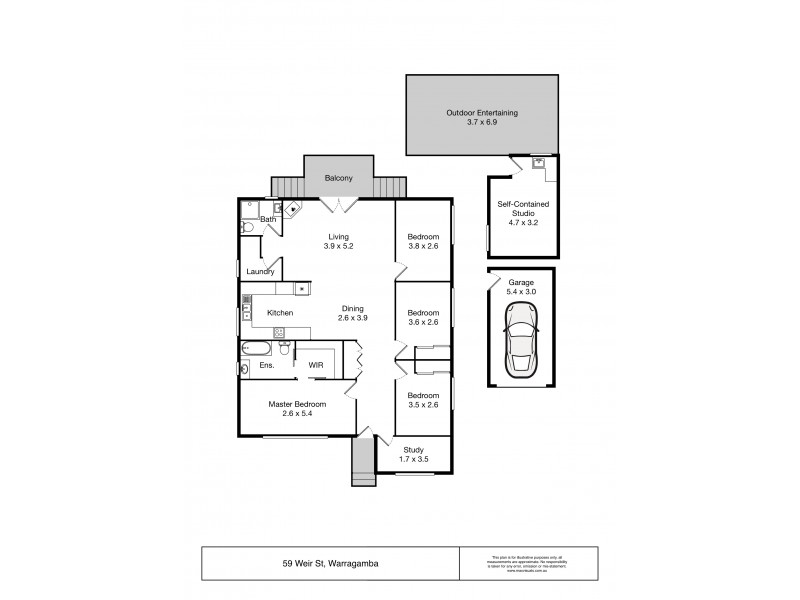 59 Weir Road, Warragamba NSW 2752 Floorplan